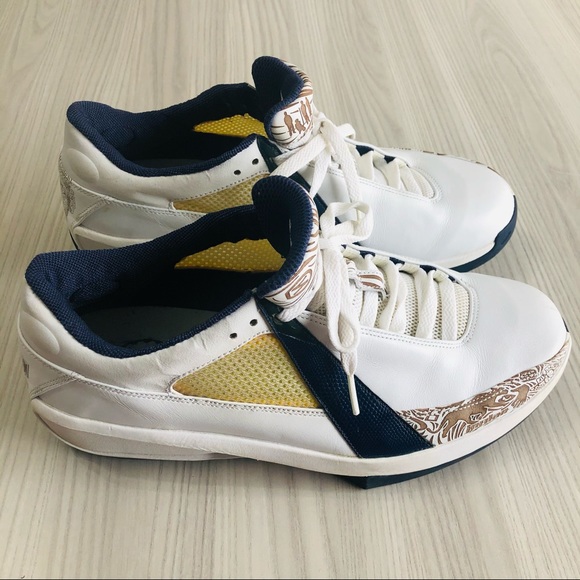 EXCELLENT CONDITION! VINTAGE AIR JORDAN 20 OG LOW MIDNIGHT NAVY 12 - Picture 3 of 8